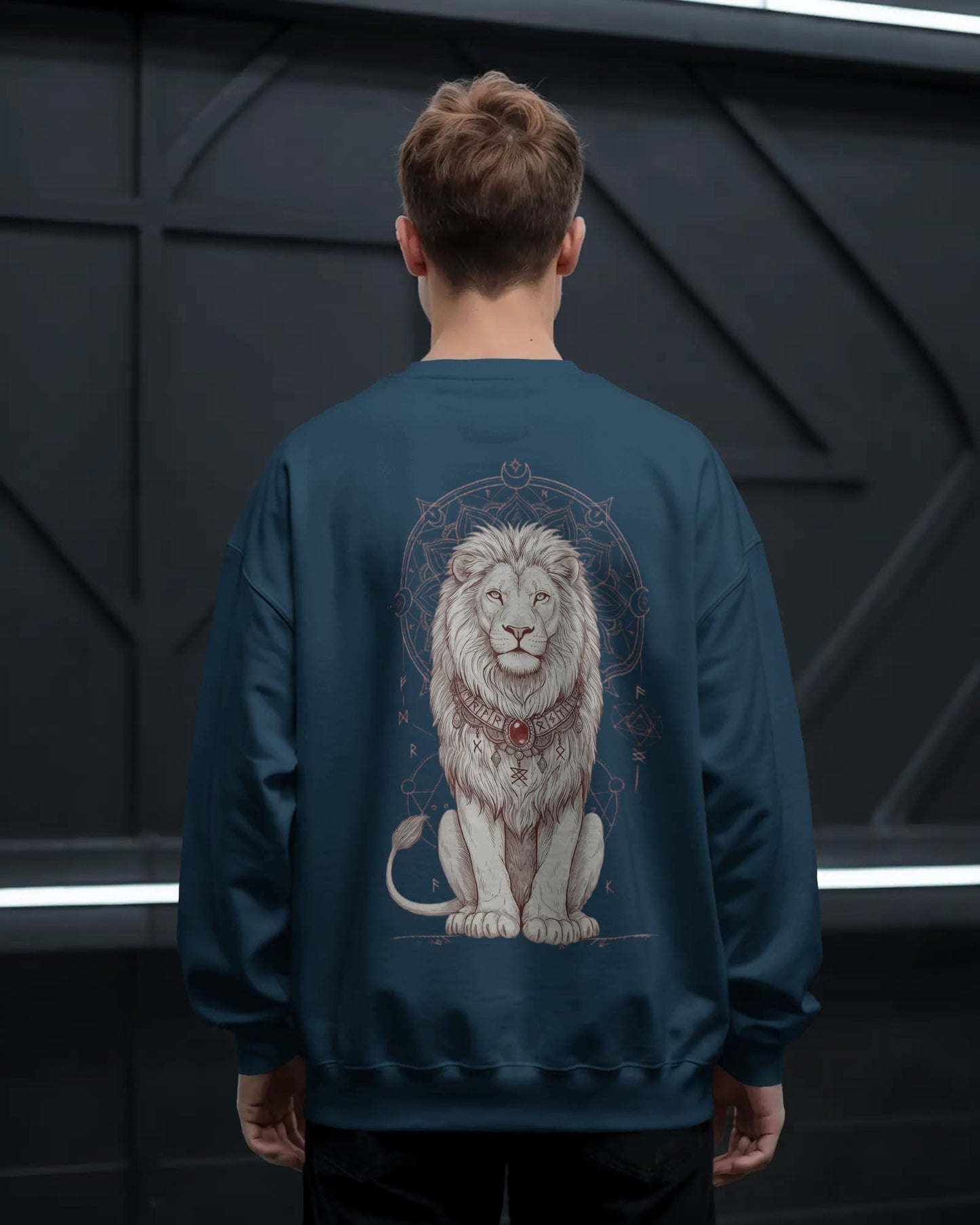 Power Over Fear-Men Sweatshirt