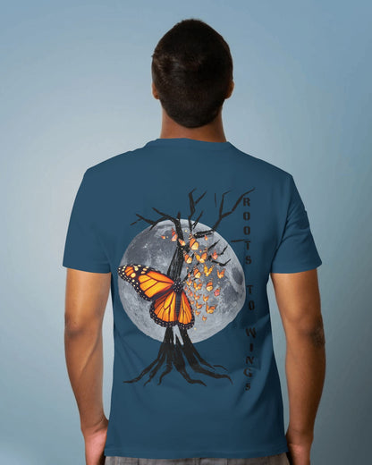 Roots to Wings- Men Oversize T-shirt