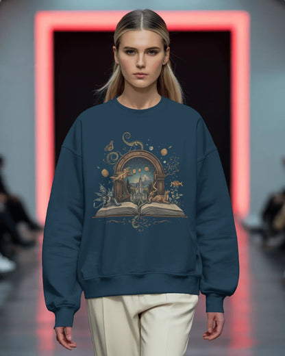 Magical Book-Women Sweatshirt