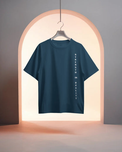 Strength in Duality- Men Oversize T-shirt