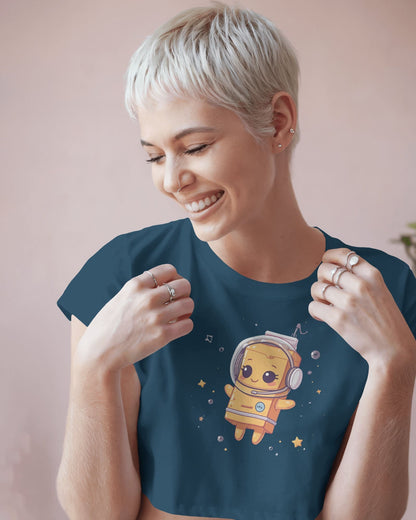 Cartoon Design- Crop Top