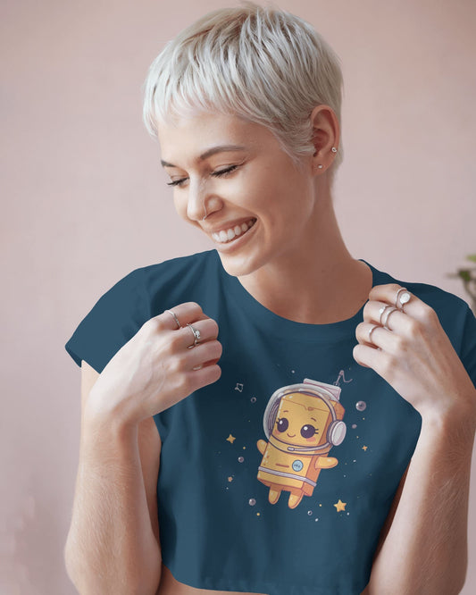 Cartoon Design- Crop Top