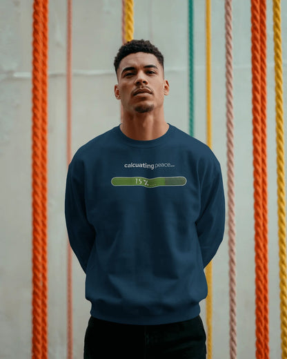 Calculating Peace- Men Sweatshirt