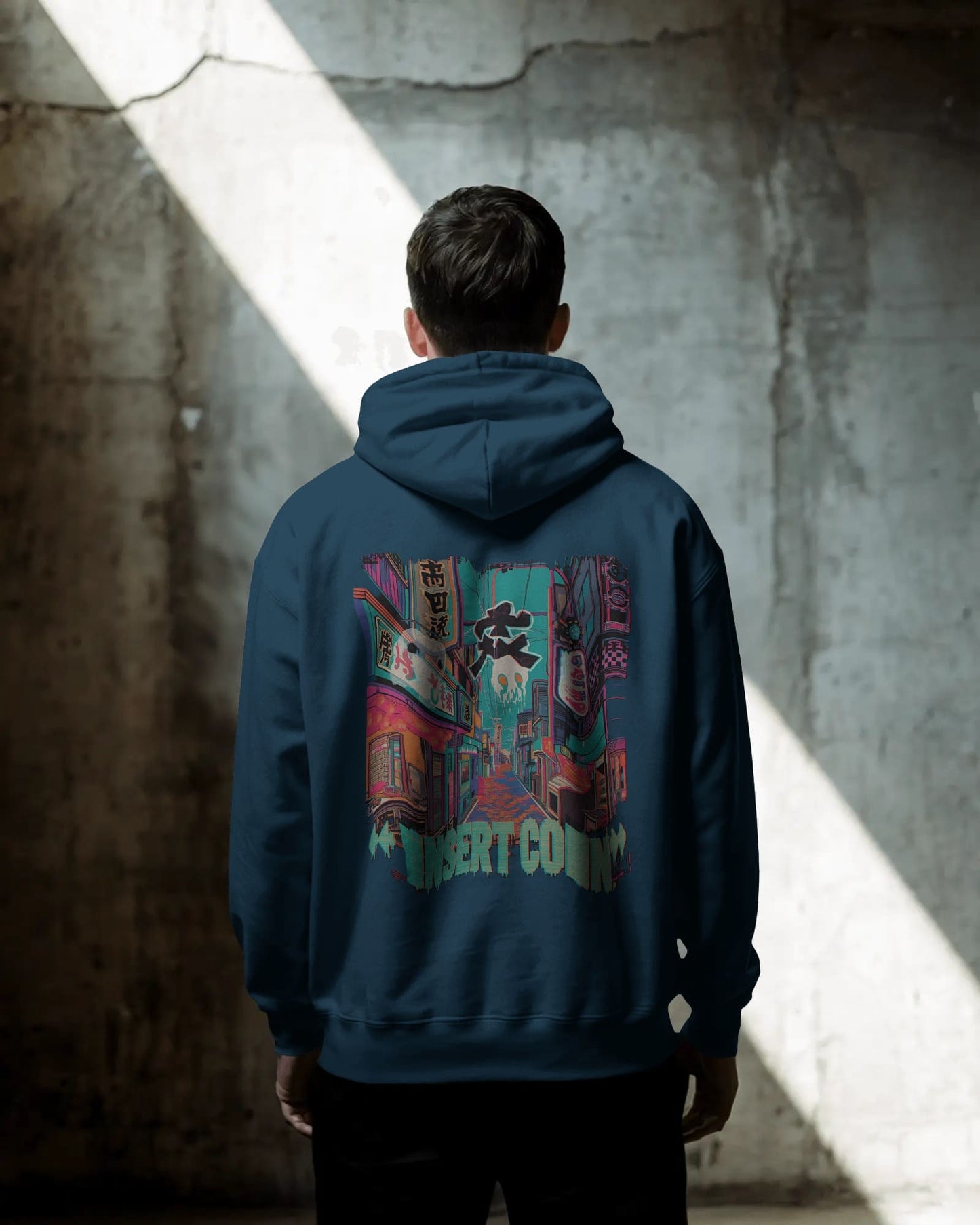 Animated Run Game- Men Hoodie