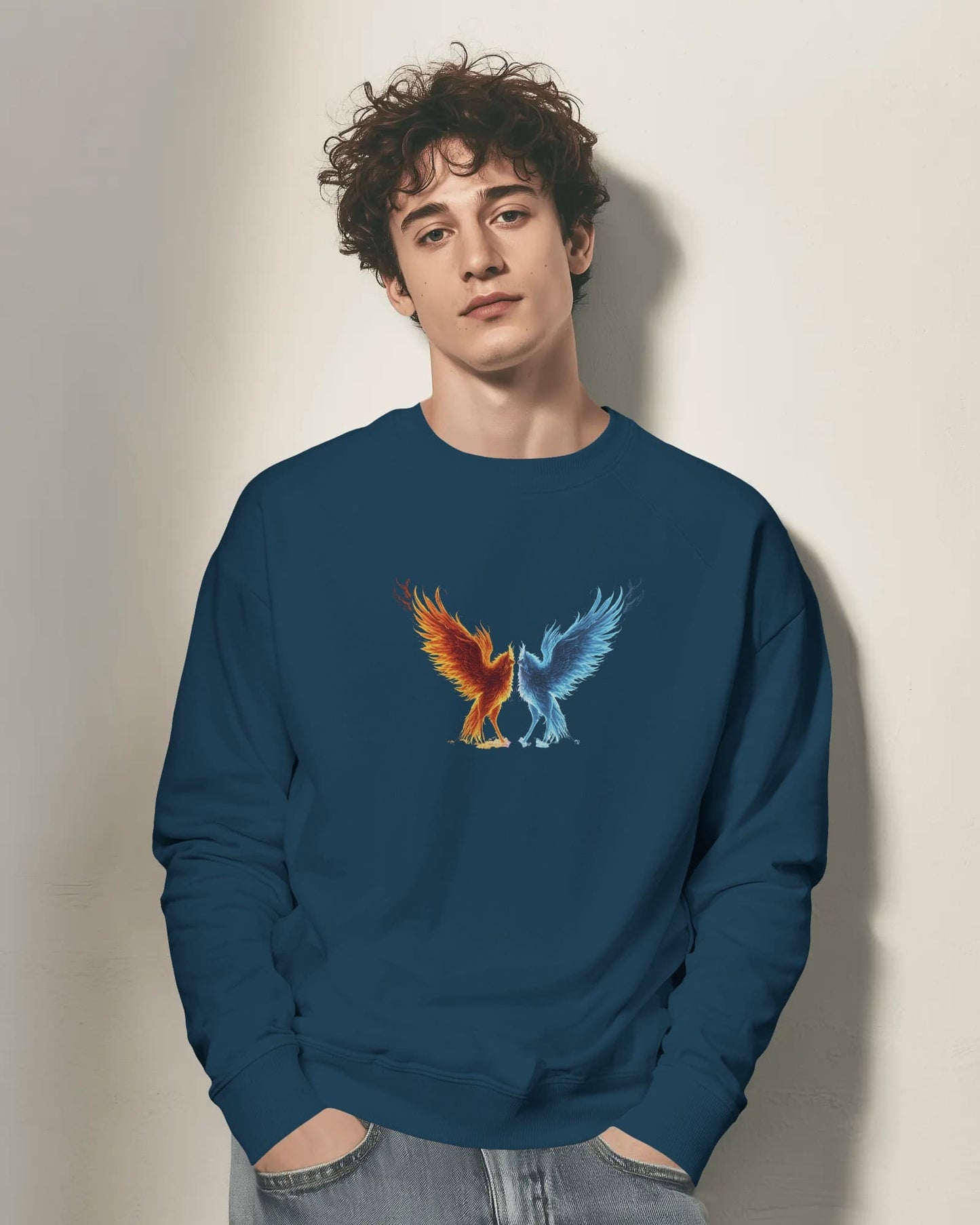 Fire & Ice-Men Sweatshirt