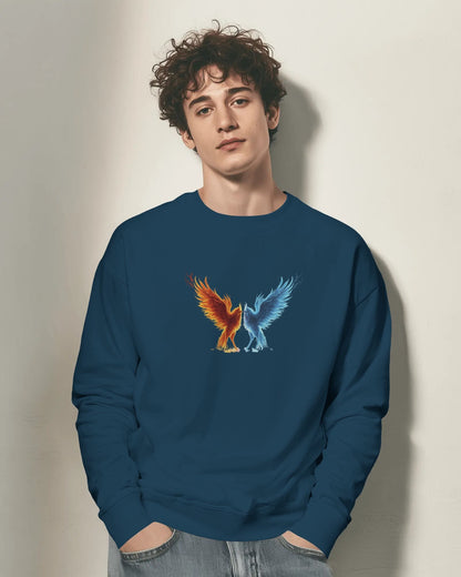 Fire & Ice-Men Sweatshirt