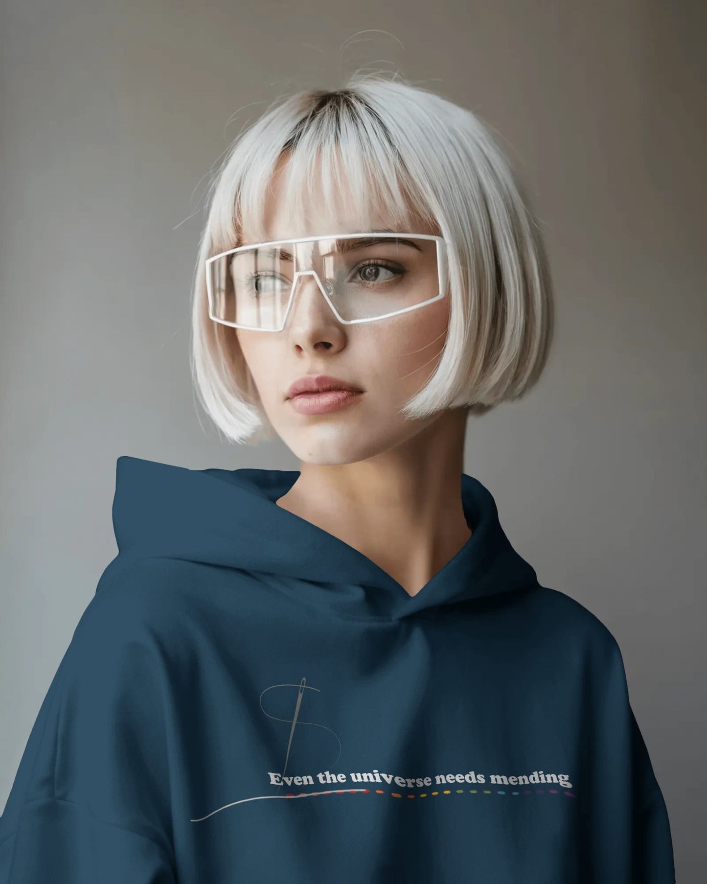 Rainbow Sketch- Women hoodie