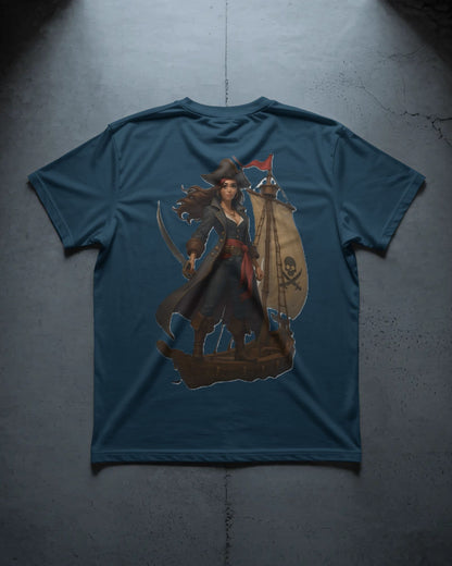 Rule The Tides- Women Half Sleeve Round Neck T-shirt