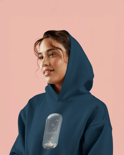 Crystal Sound Waves- Women Hoodie