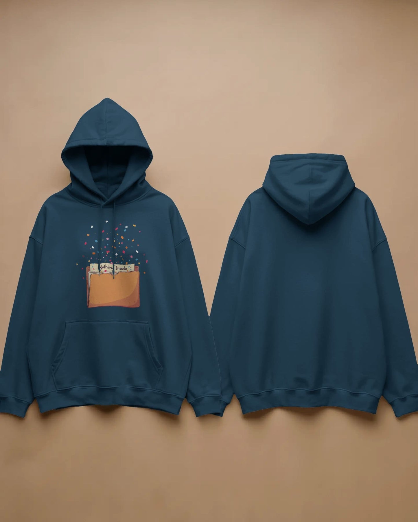 Nothing Inside File -Men Hoodie