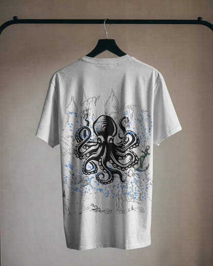 Octopus-Women Oversize T-Shirt