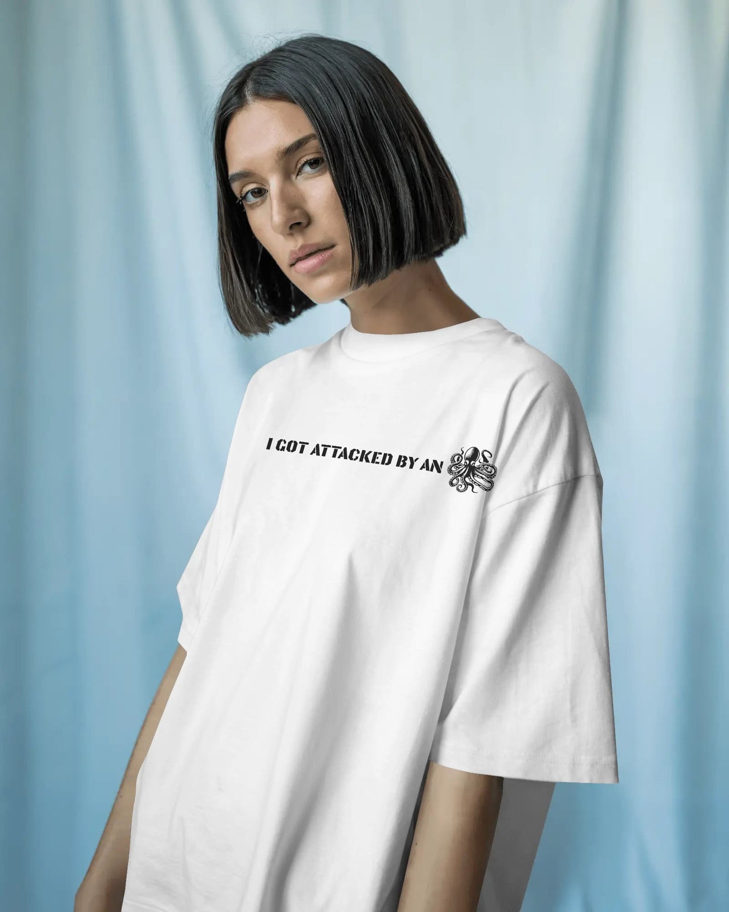 Octopus-Women Oversize T-Shirt