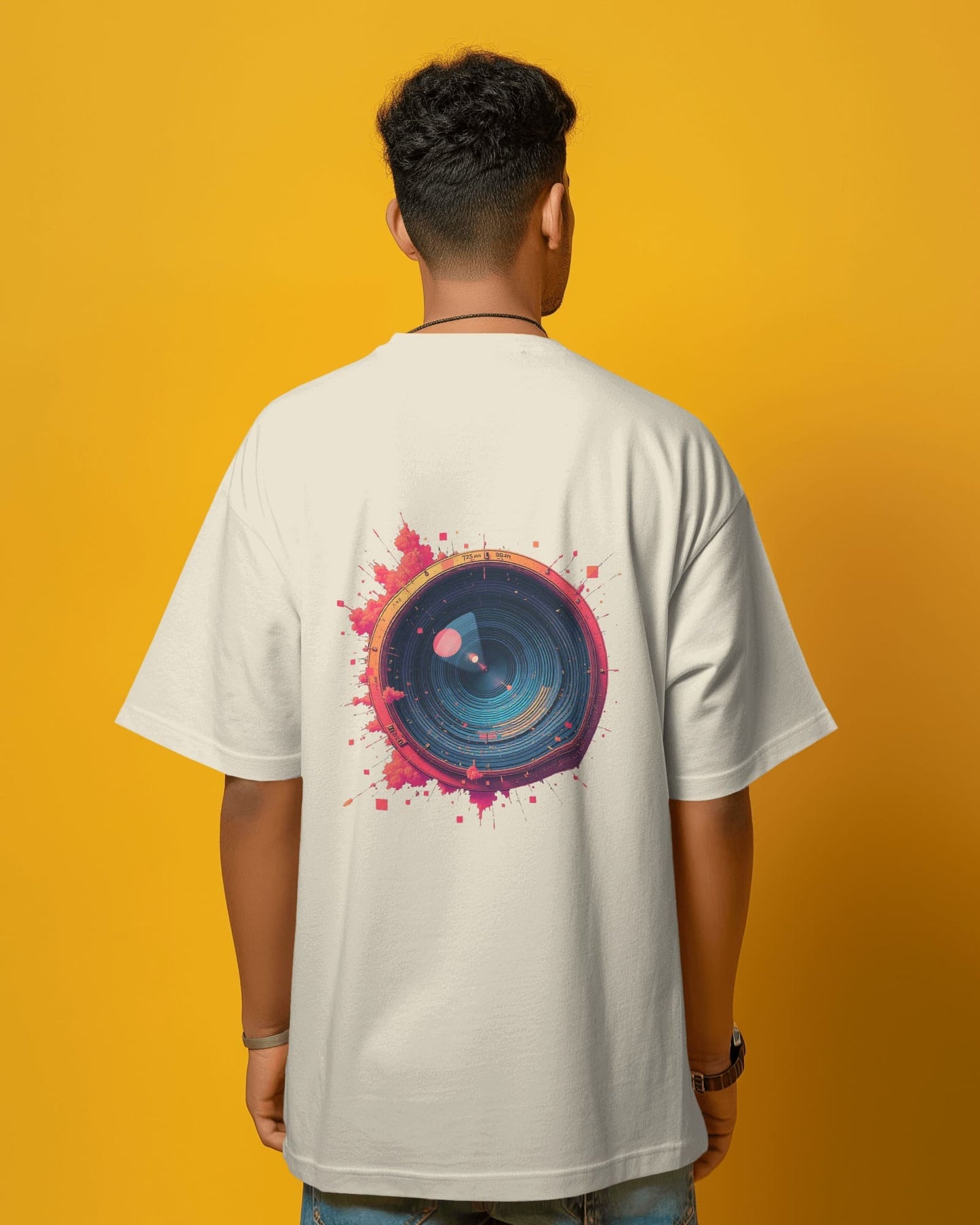 Eyes of Innovation- Men Oversize T-shirt