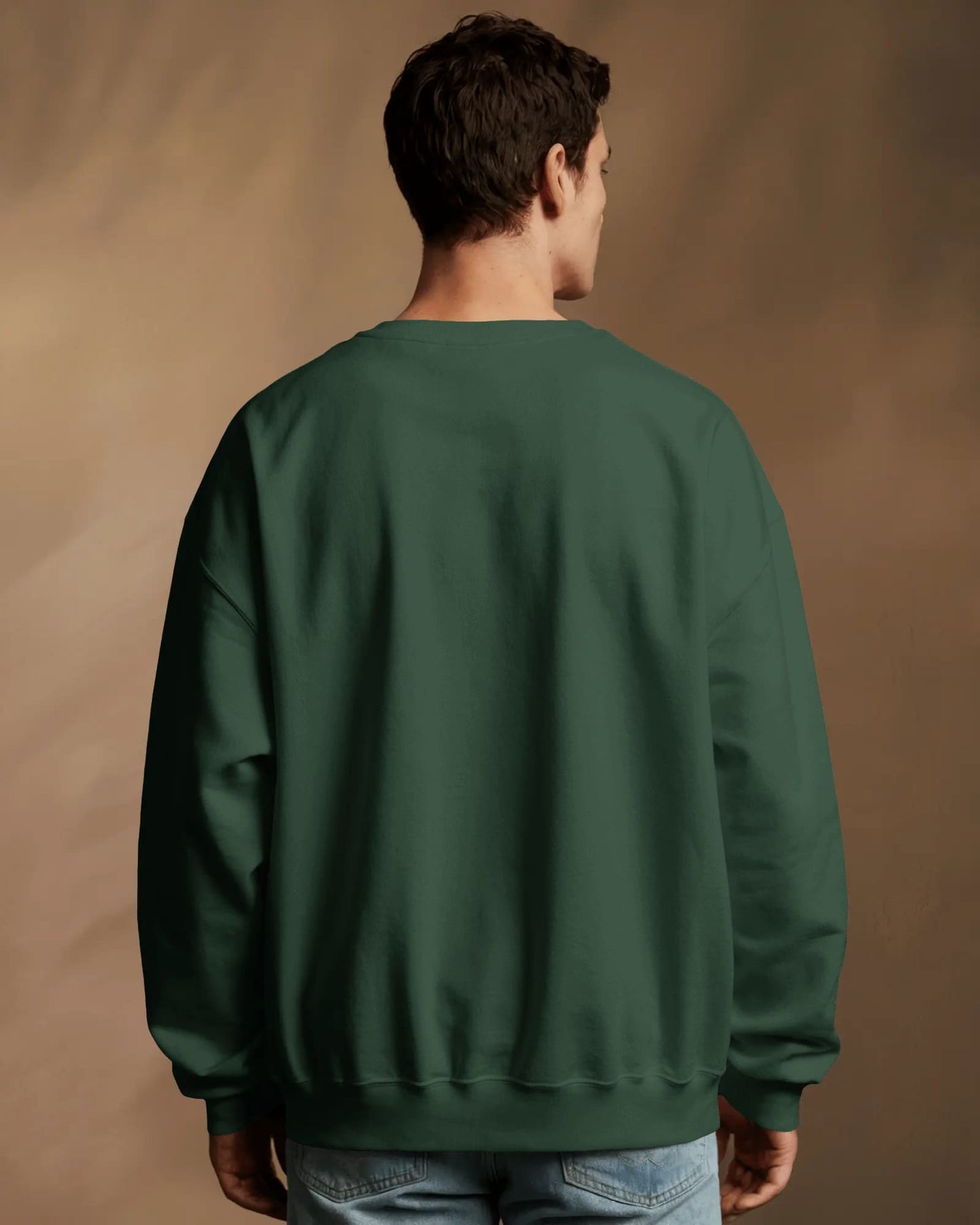 Plain Sweatshirts- Men