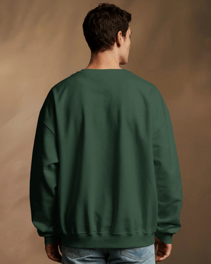 Plain Sweatshirts- Men