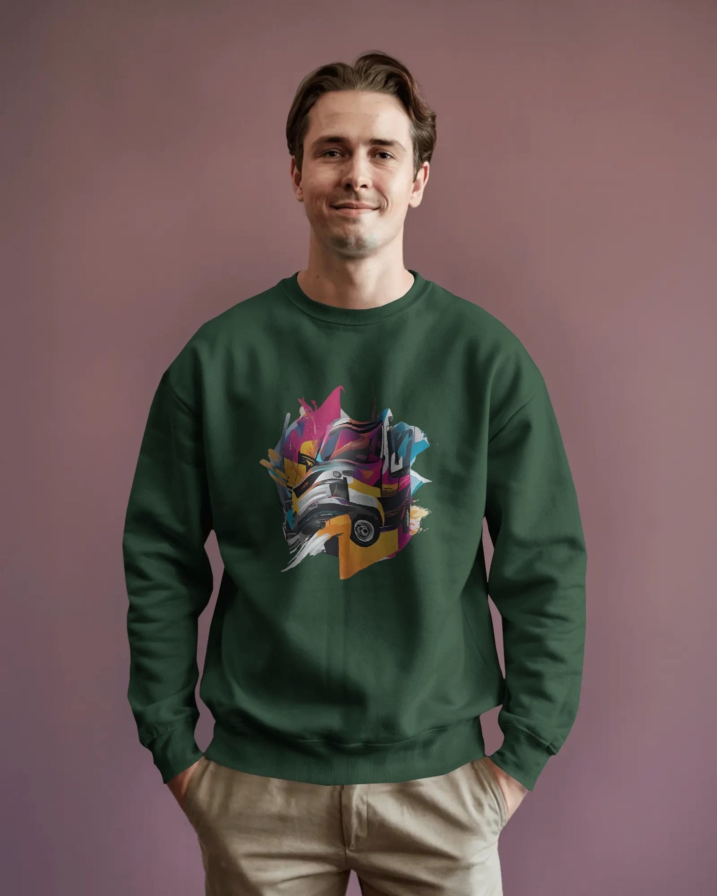 Abstract Design- Men Sweatshirt