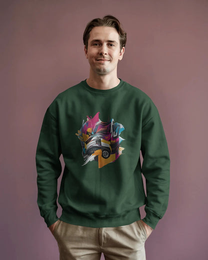 Abstract Design- Men Sweatshirt