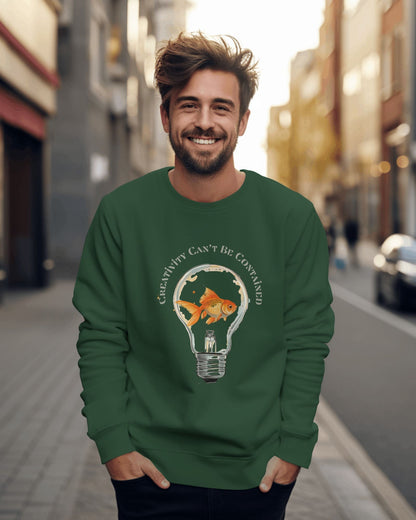 Creativity Can't be Contained- Men Sweatshirt