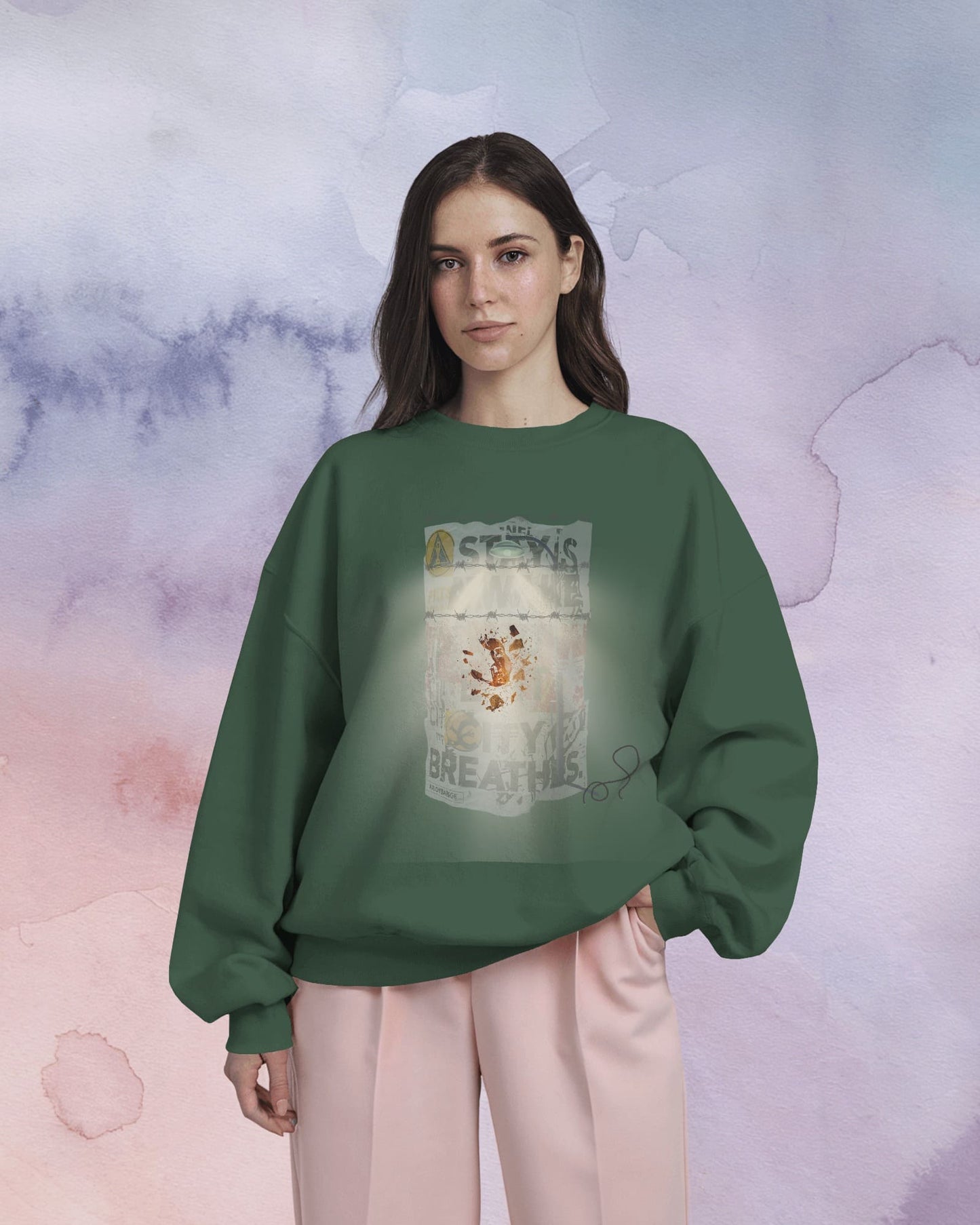 Street Lamp- Women Sweatshirt