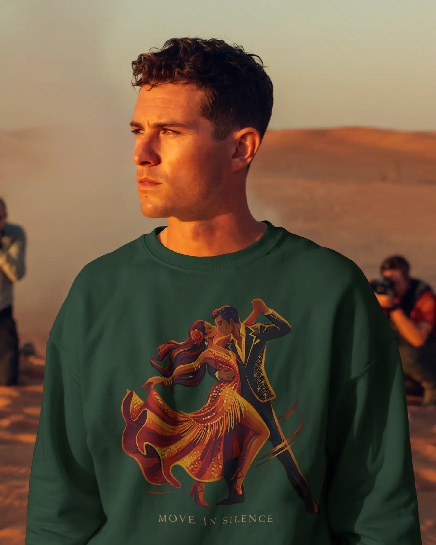 Move in Silence- Men Sweatshirt