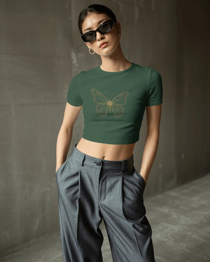 Butterfly- Crop Top