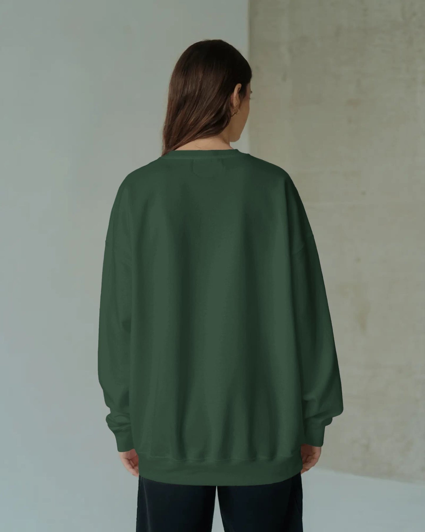 Plain Sweatshirts- Women