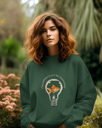 Creativity Can't be Contained- Women Sweatshirt