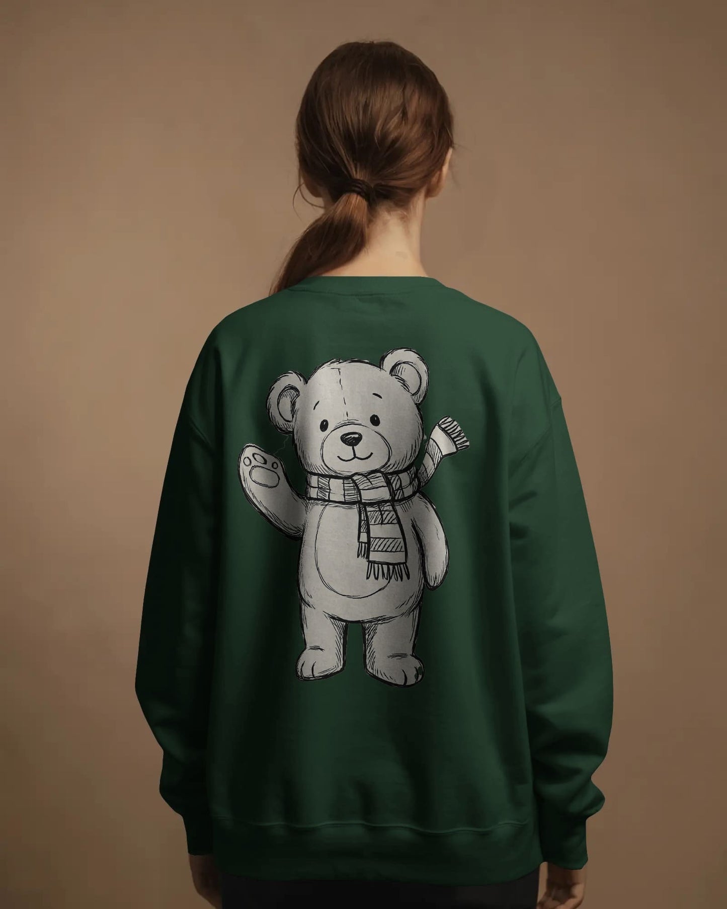 Teddy Bear Winter- Women Sweatshirt