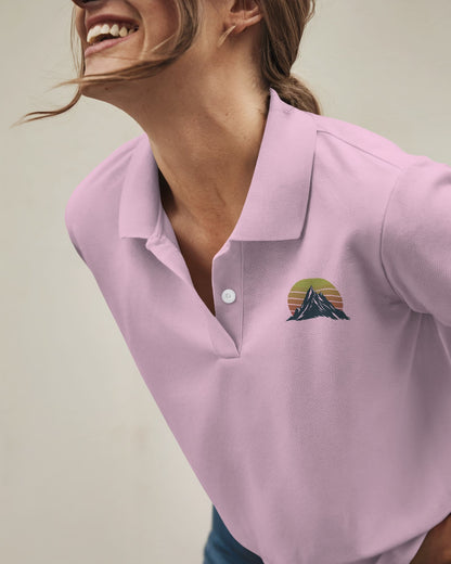 Mountain View- Women Polo T-shirt