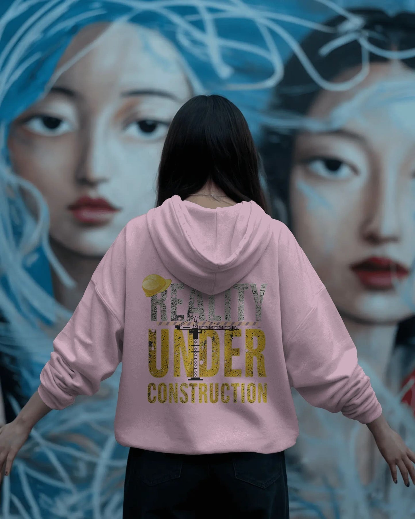 Reality Under Construction- Women Hoodie