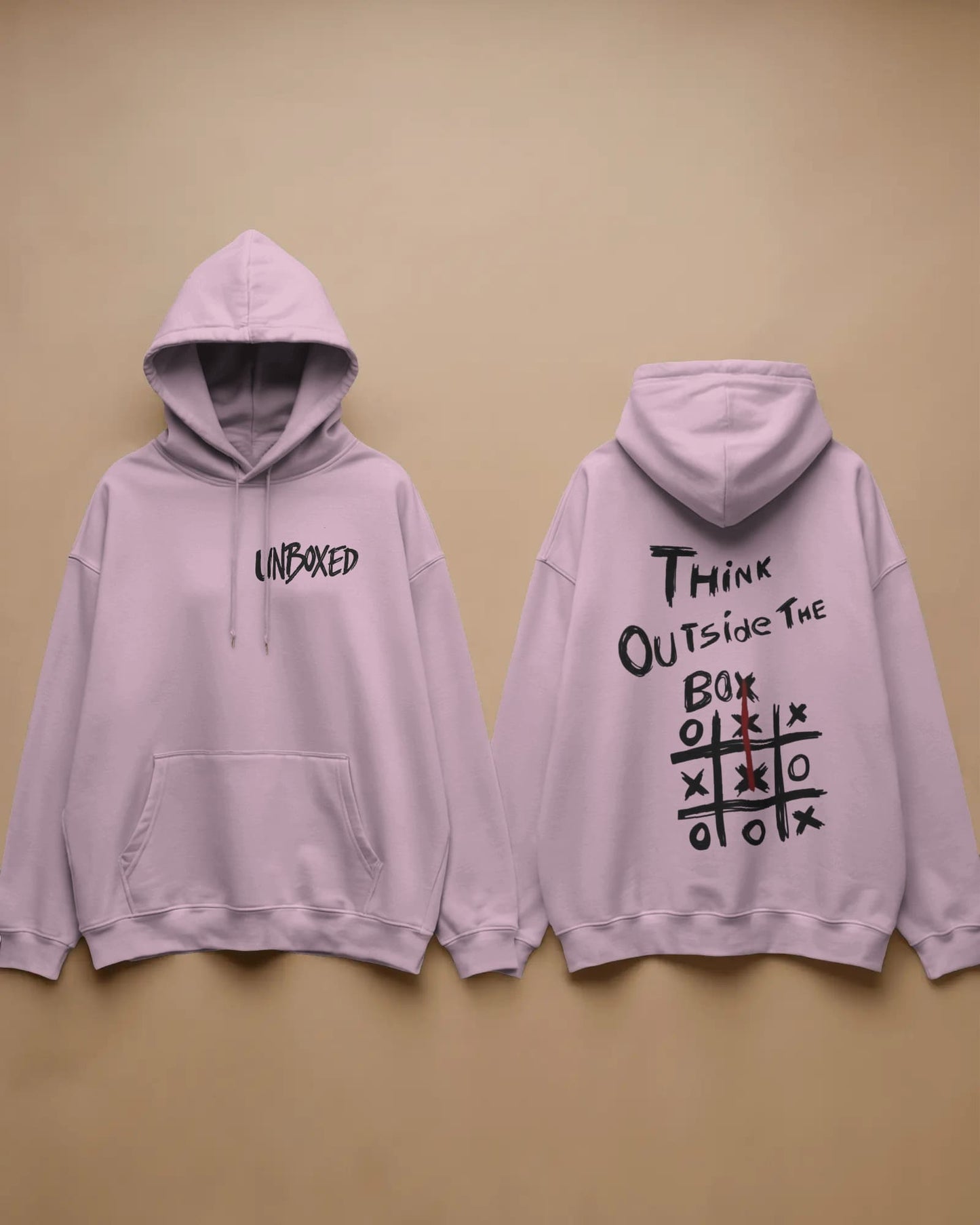 Think Outside Box- Women Hoodie
