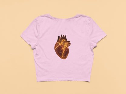 Glass Heart- Crop Top
