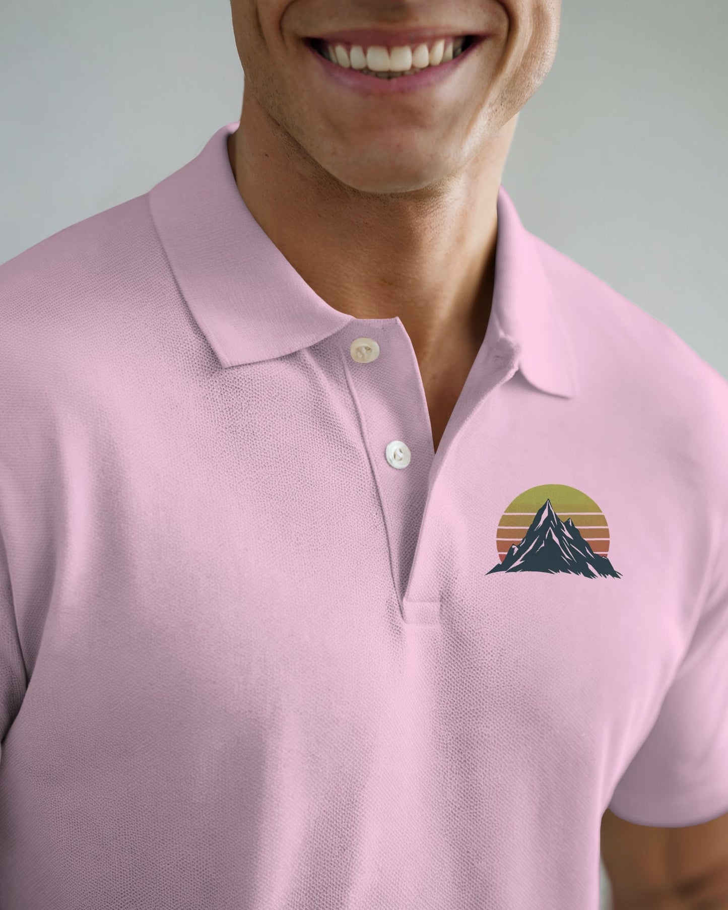 Mountain View- Men Polo T-shirt