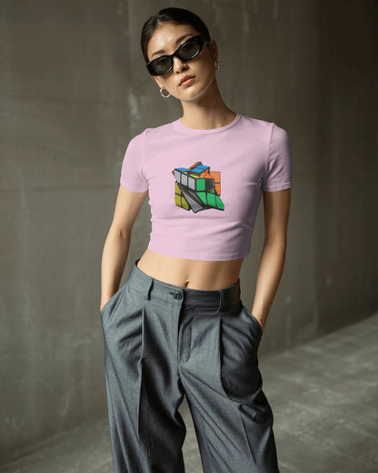 Cube- Crop Top