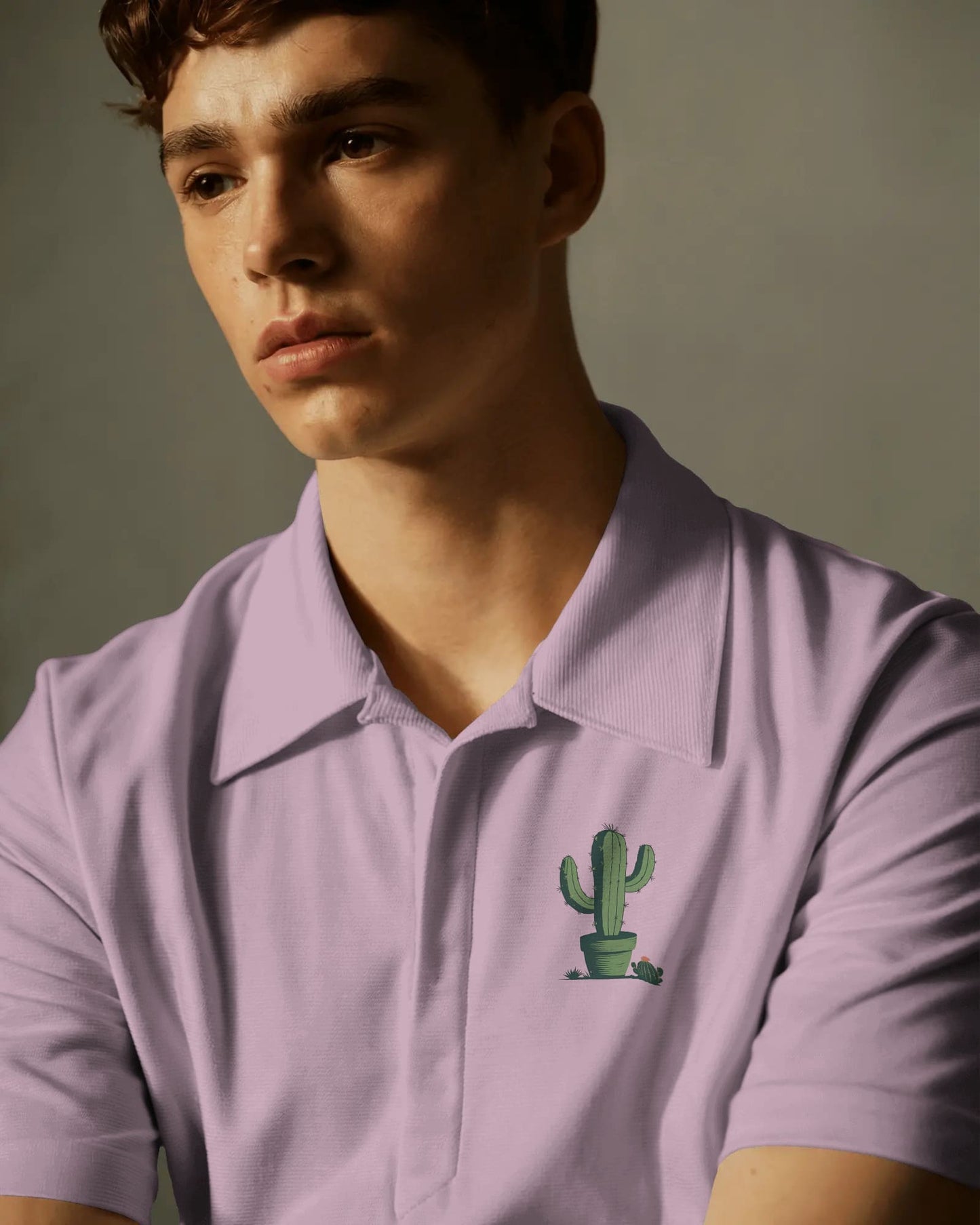 Catcus - Men Polo T-shirt