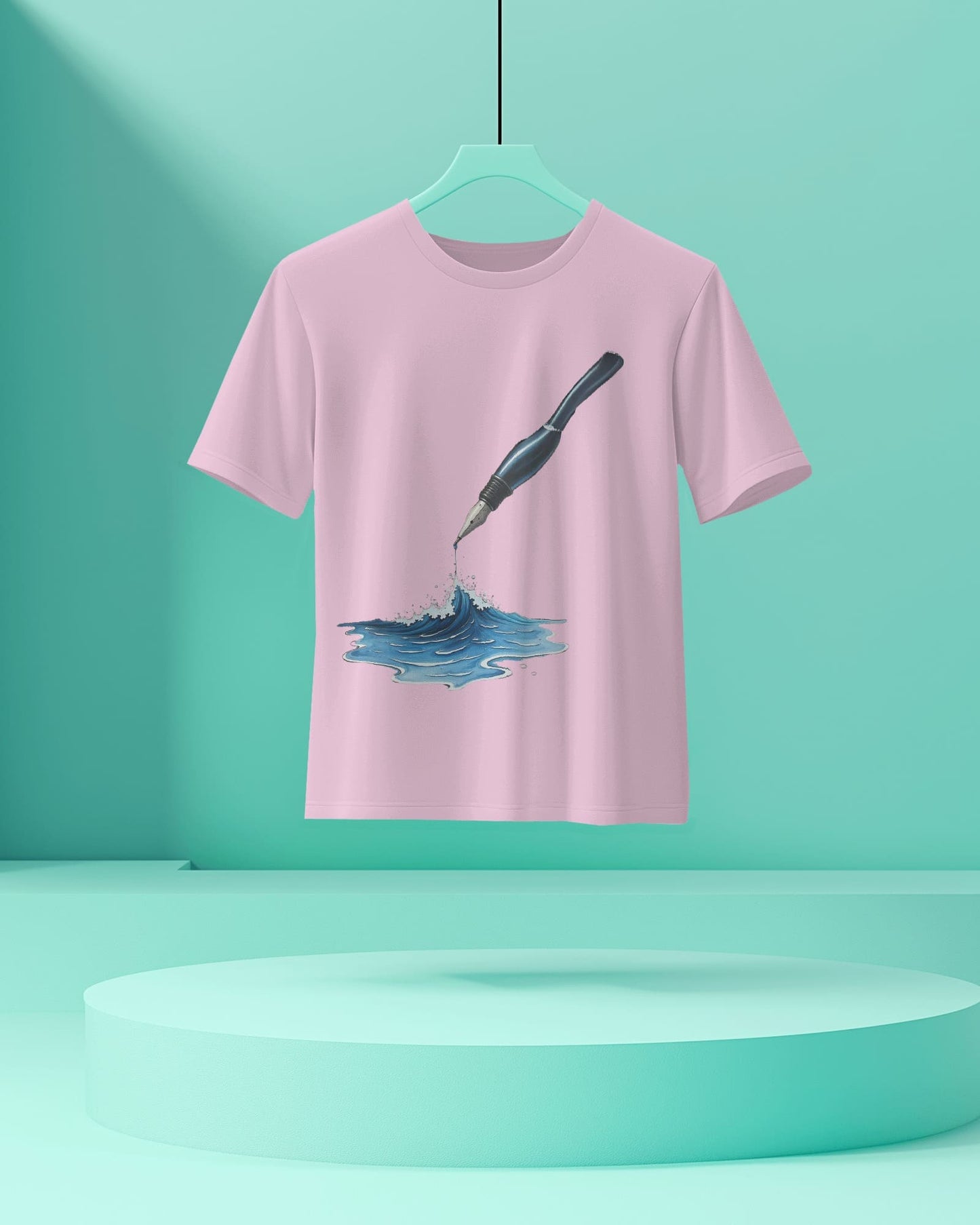 Ocean Drop - Women Half Sleeve Round Neck T-shirt