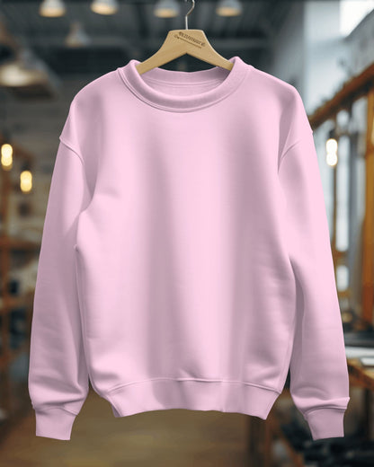 Plain Sweatshirts- Women