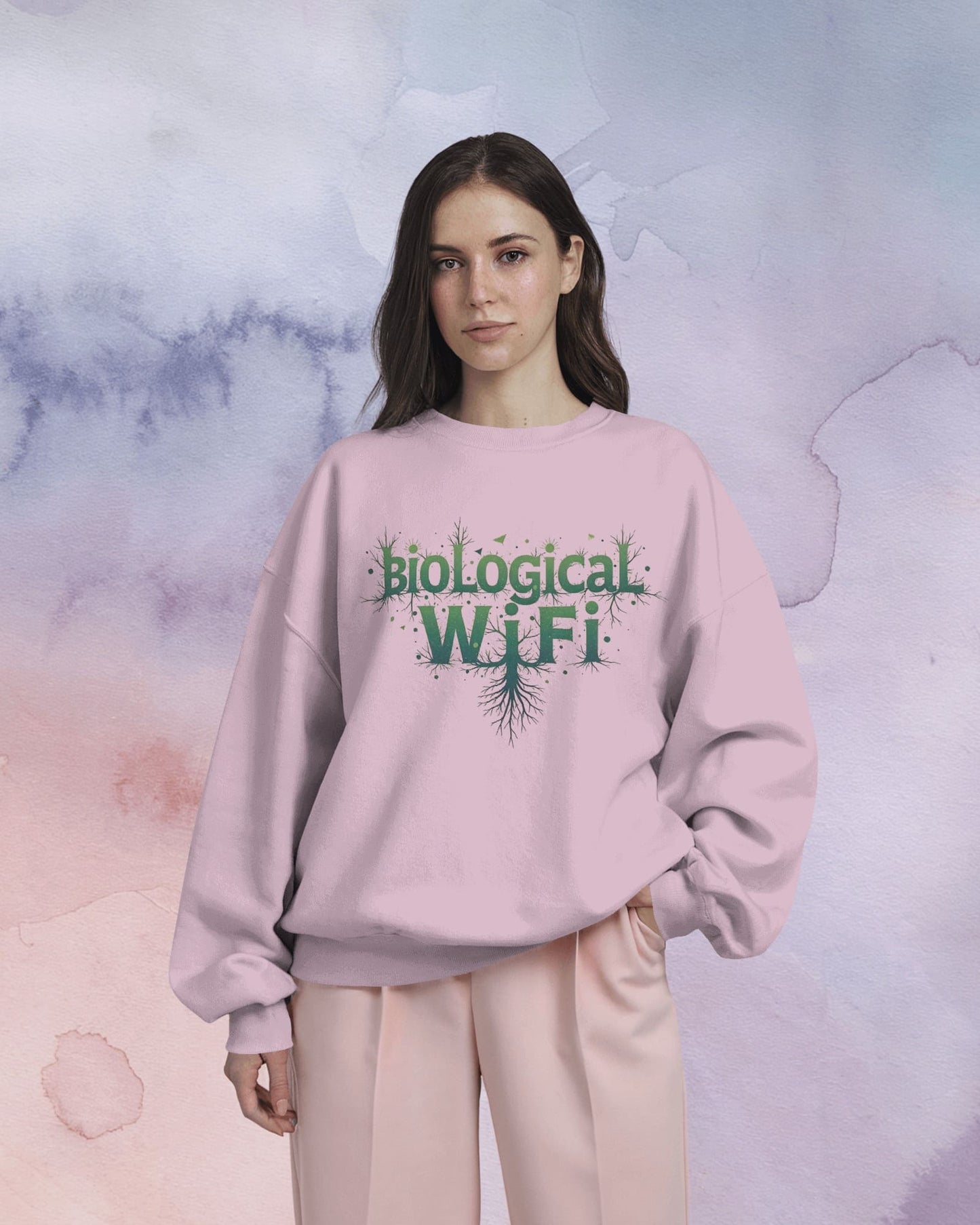 Biological Wifi-Women Sweatshirt