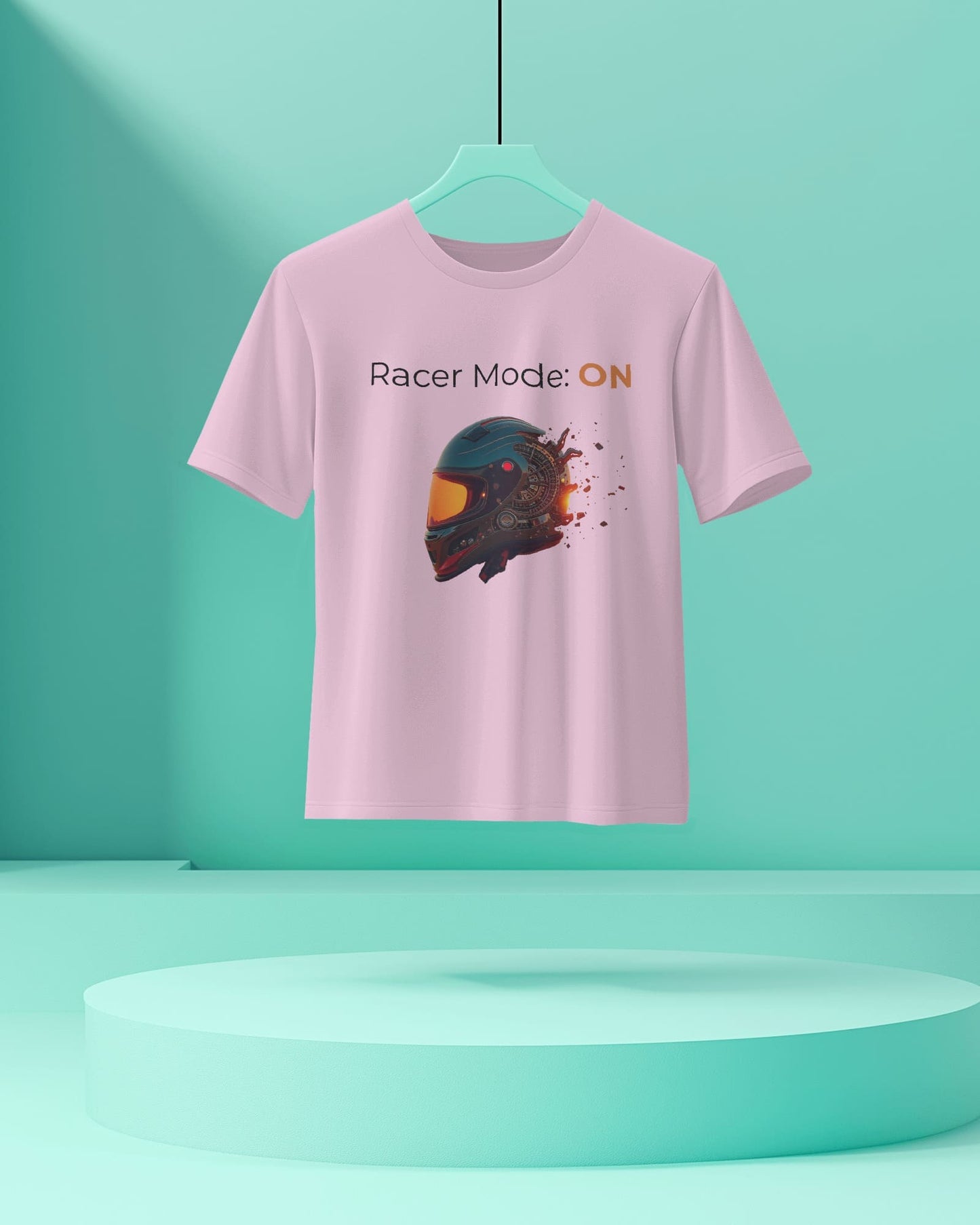 Race Mode: On - Women Half Sleeve Round Neck T-shirt