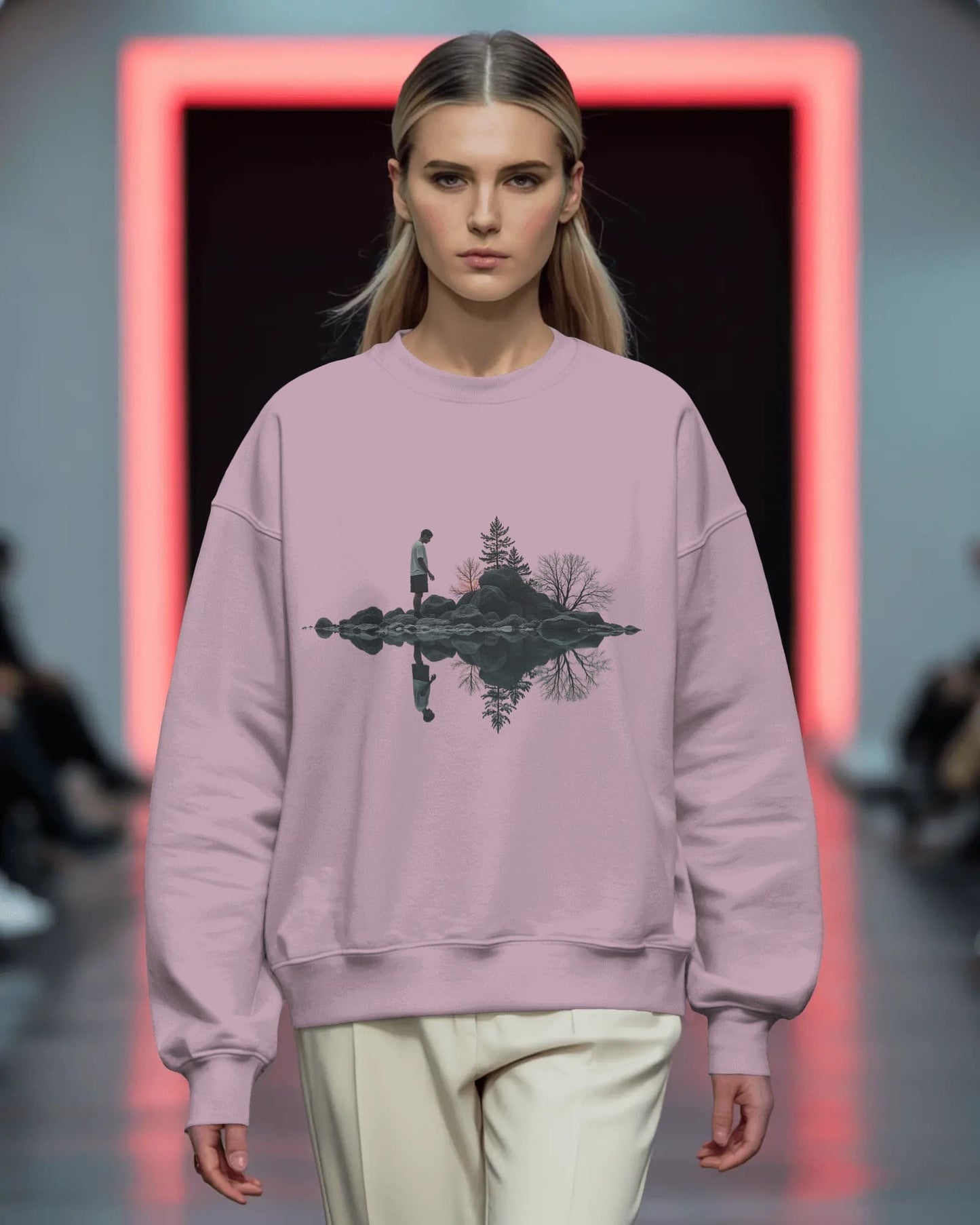 Mirror Image- Women Sweatshirt