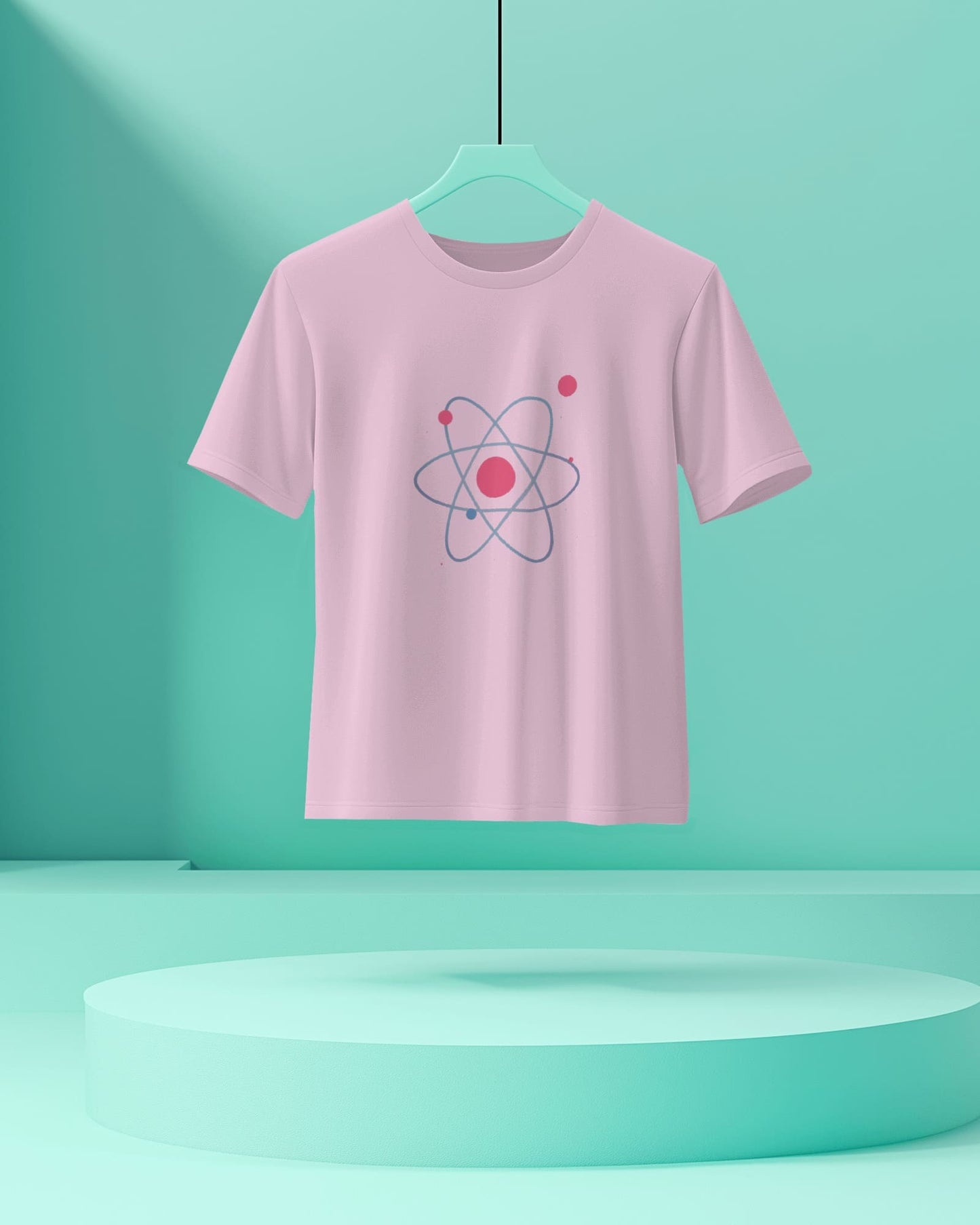 Atom Ring- Women Half Sleeve Round Neck T-shirt