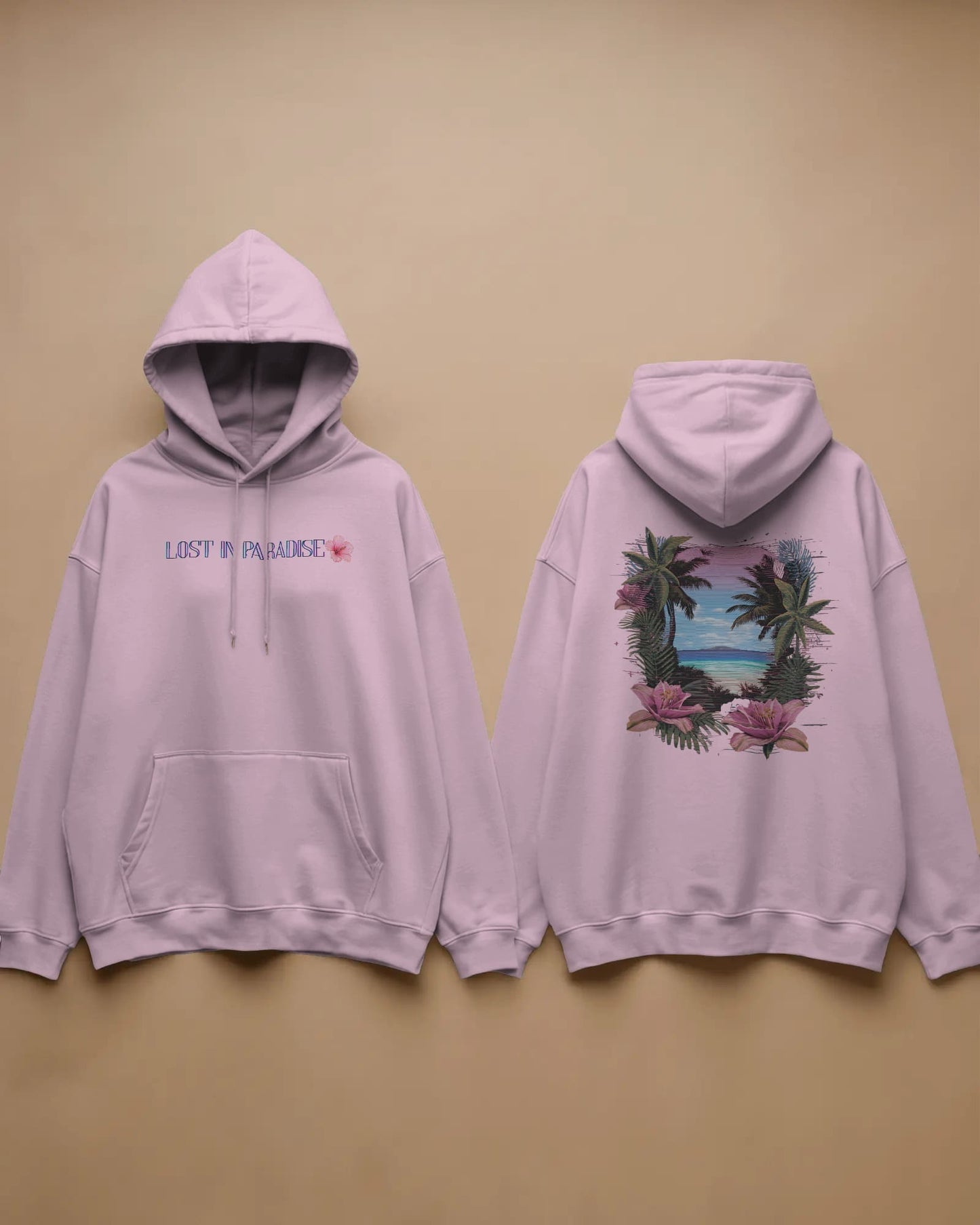 Lost in Paradise- Men Hoodie