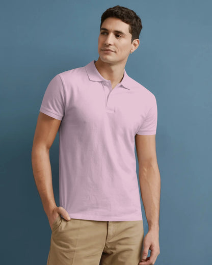 Plain-Men Polo T-Shirts