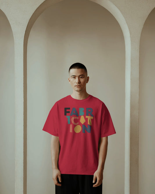 Fabrication Word Art- Men Oversize t-shirt