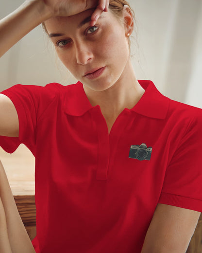 Camera- Women Polo T-shirt