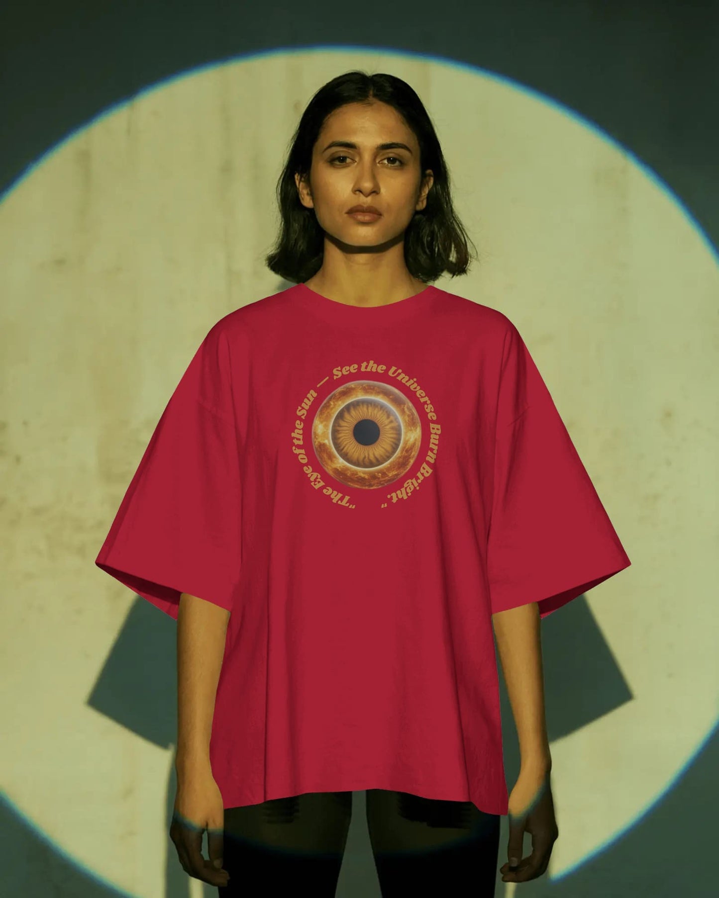The Eye of the Sun-Women Oversize T-shirt