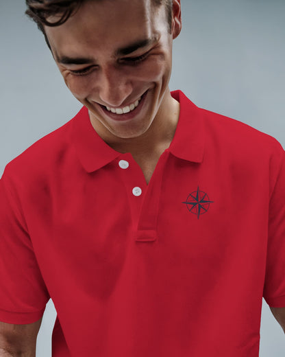 Compass- Men Polo T-shirt
