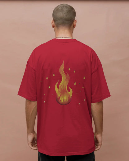 Fire- keep the flame alive- Men Oversize T-shirt