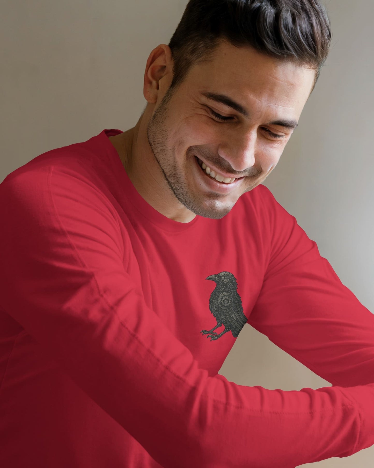The Raven Endures- Men Full Sleeve T-shirt