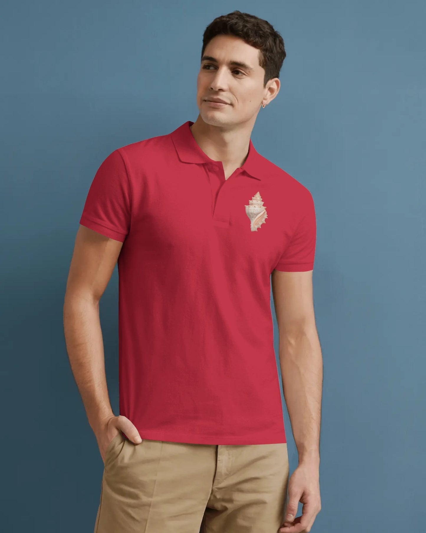 Sea Shell- Men Polo T-shirt